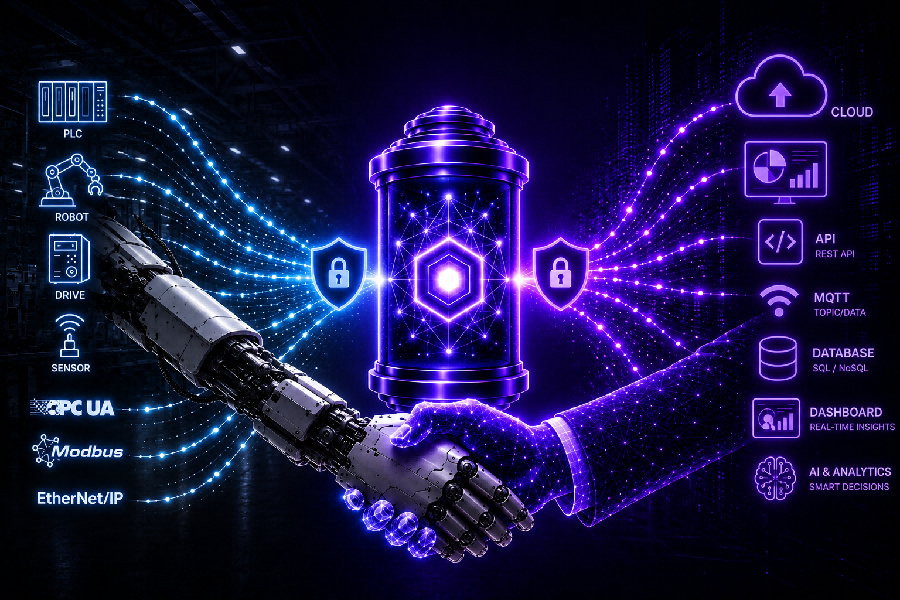 OT/IT Convergence: Secure Data Flow