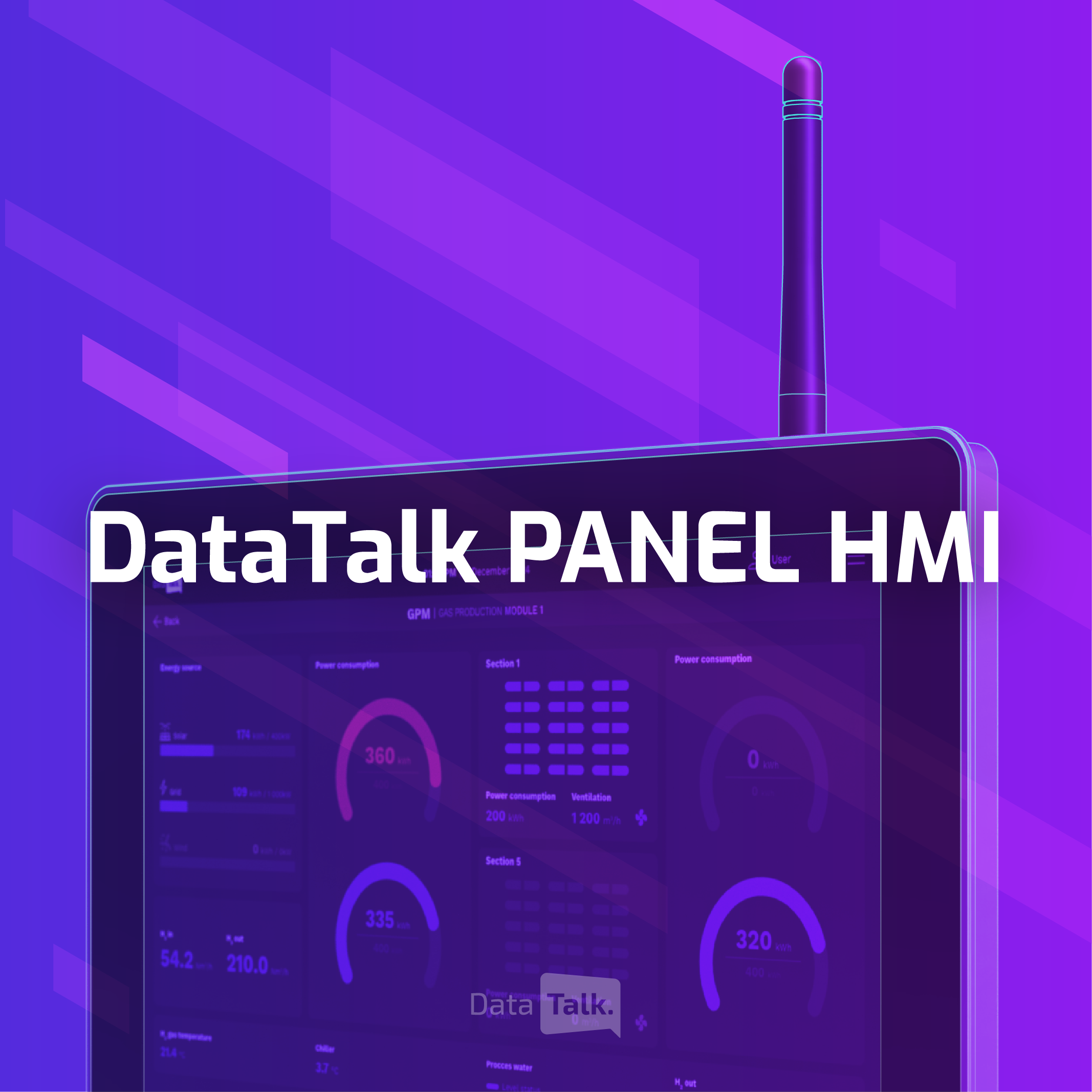 DataTalk Panel HMI: From Machine Connectivity to Production Control